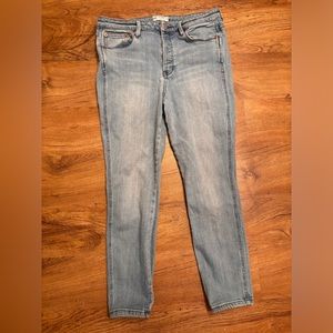 Free People Light Wash Denim